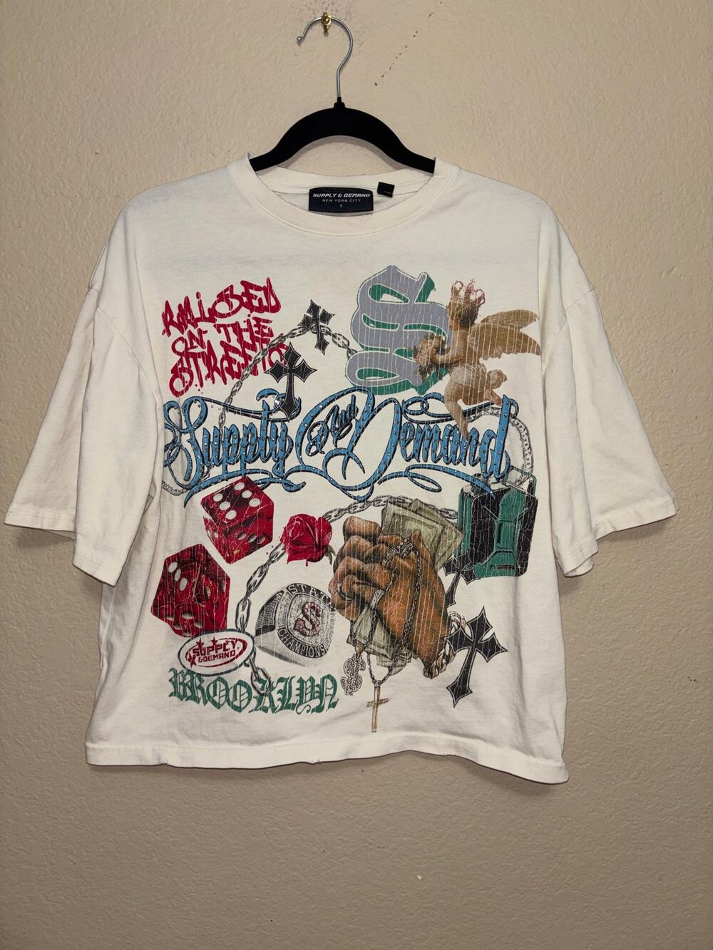 Supply & Demand NYC oversized graphic T-shirt